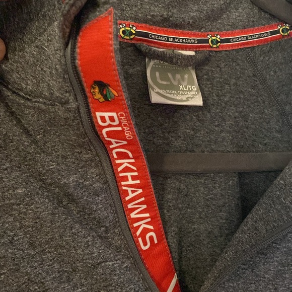 Levelwear NHL Quarter Zip Sweater - Chicago Black Hawks - Picture 4 of 8